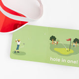 Inside of Left Hand Book House Golf Baby Board Book available at Be Charmed