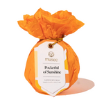 Musee pocketful of sunshine bath balm luxury handcrafted bath bomb with moisturizing oils available at Be Charmed