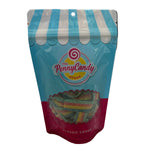 Sour Belts Quattro Penny Candy market bags featuring durable canvas tote design available at Be Charmed