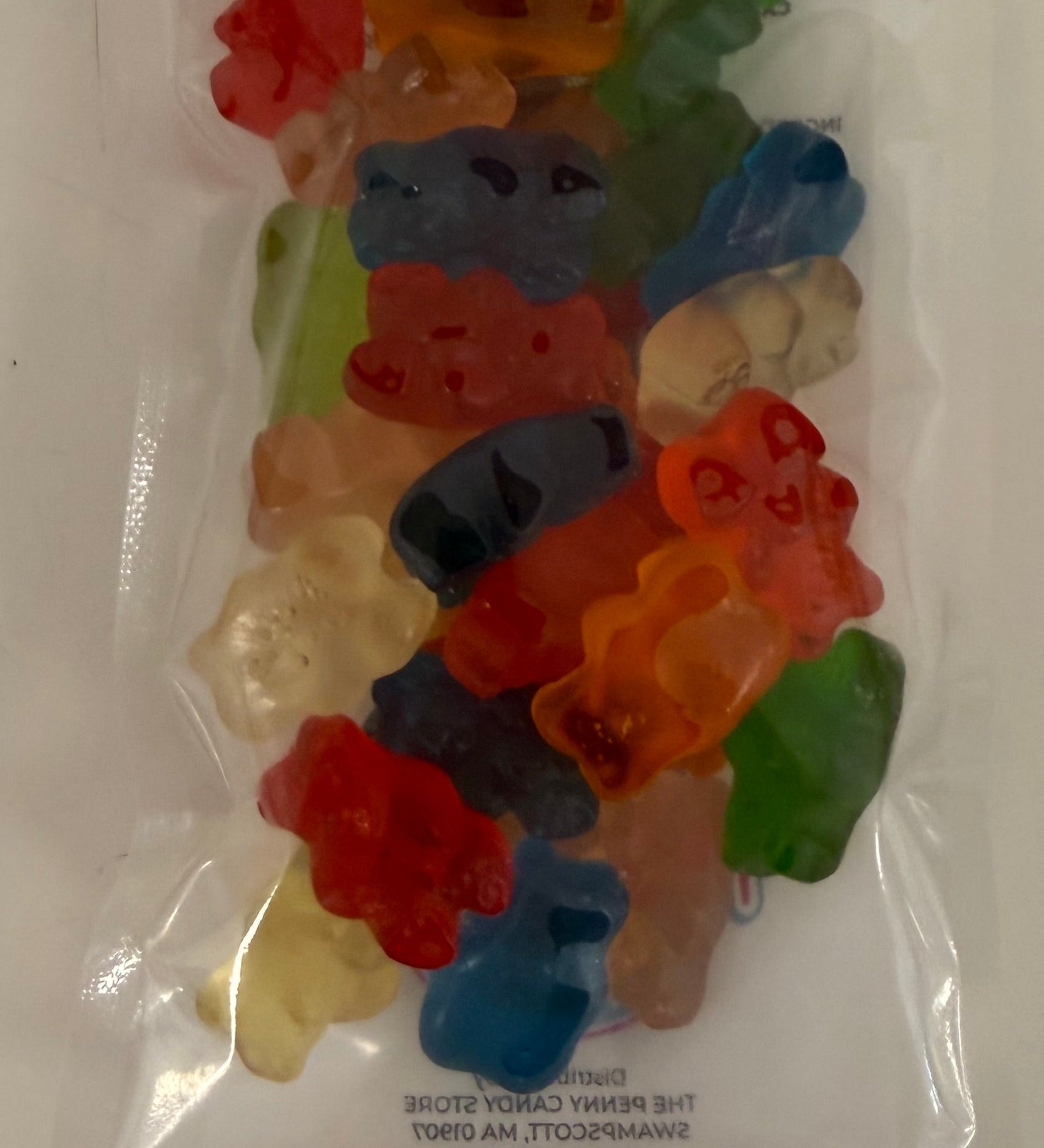 12 flavor bears Penny Candy snack size assortment of bite-sized nostalgic candies available at Be Charmed