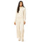 Softies - Dream Tech Cowl Neck w/Pleat Pant in Almond available at Be Charmed