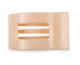 Teleties - Flat Rectangle Hair Clip in almond beige available at Be Charmed