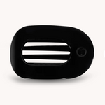 Teleties Flat Square Clip in jet blackavailable at Be Charmed