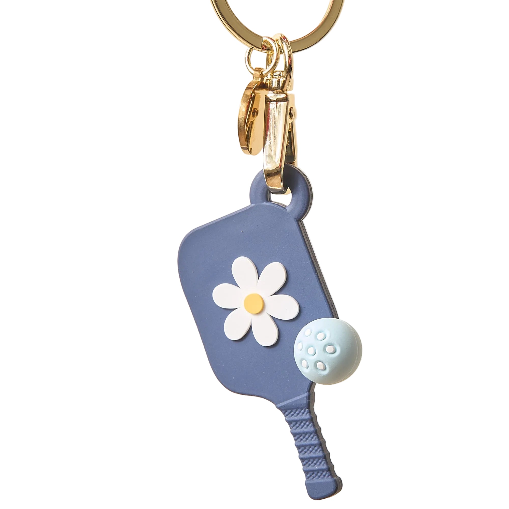 The Darling Effect - Keychain - Navy Pickleball Paddle available at Be Charmed