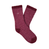 UGG - Women's Enlie Crew available at Be Charmed, Coffee Berry/Strawberry Check