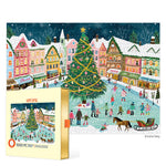 WerkShoppe Town Square 1000 Piece Puzzle featuring a colorful, contemporary art jigsaw design available at Be Charmed