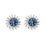 Wheeler Sapphire Sun Sterling Silver Earrings available at Be Charmed