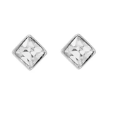 Wheeler Sterling Silver Crystal Diamond Earrings available at Be Charmed
