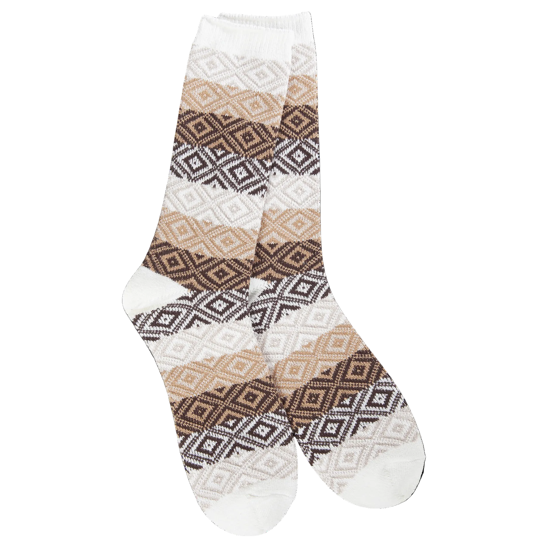World's Softest Socks Chocolate Gem Crew available at Be Charmed