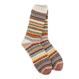Worlds Softest Socsk - Nordic Crew in cashew. Available at Be Charmed