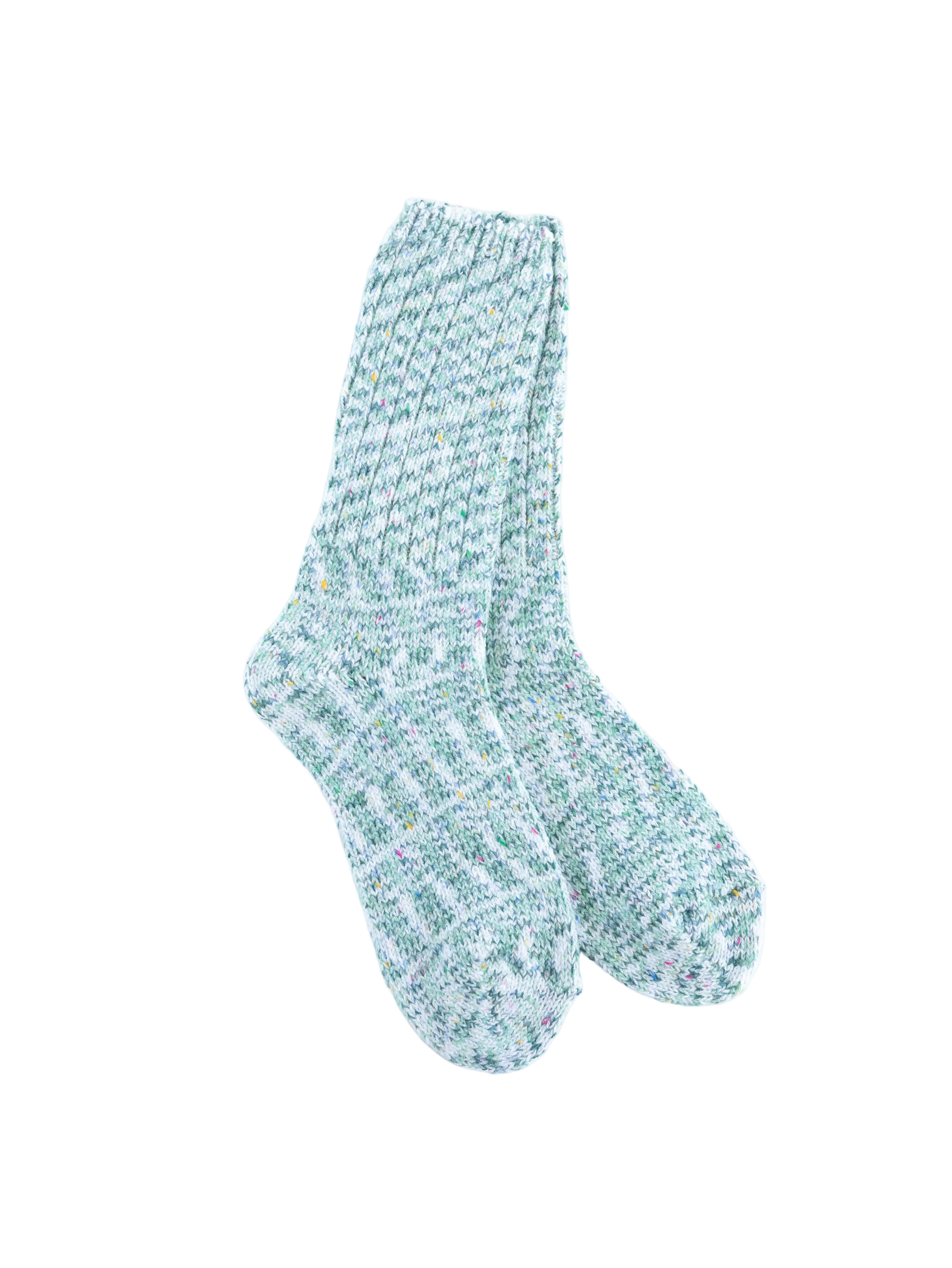 World's Softest Socks - Ragg Crew in Christmas available at Be Charmed