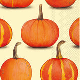 Boston International - Guest Napkins - Pumpkin Party Cream