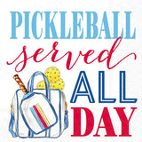 Boston International - Pickleball Cocktail Napkin