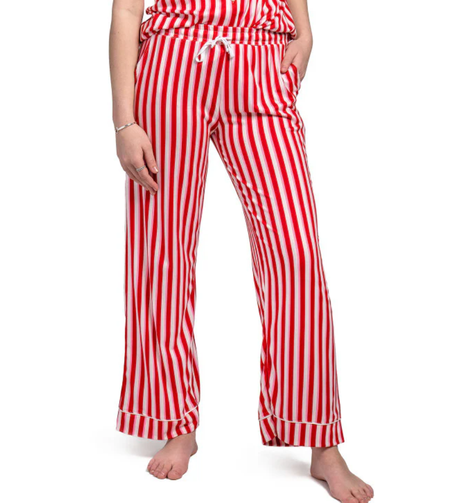 Hello Mello Holiday Lounge Pants Candy Cane Lane