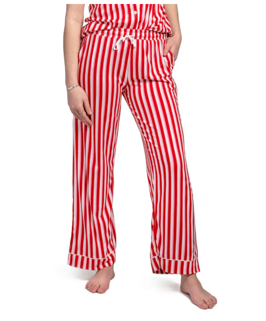 Hello Mello Holiday Lounge Pants Candy Cane Lane
