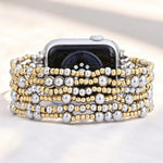 Cape Diablo Eternal Glow Stretch Apple Watch Band – radiant, elegant stretch design for everyday wear. Available at Be Charmed.