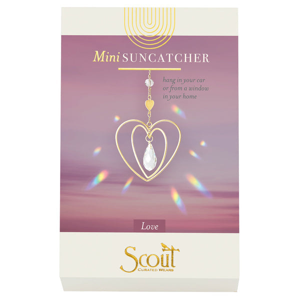 Scout Curated Wears Mini Suncatcher Heart/Love