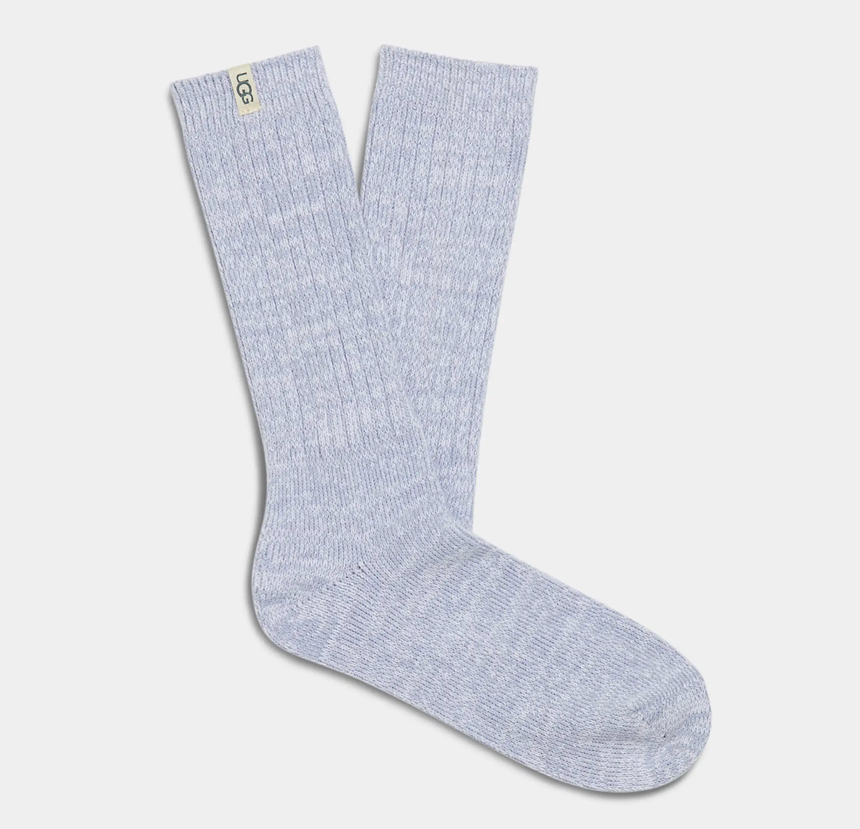 UGG Rib Knit Slouchy Crew Sock WIld Indigo