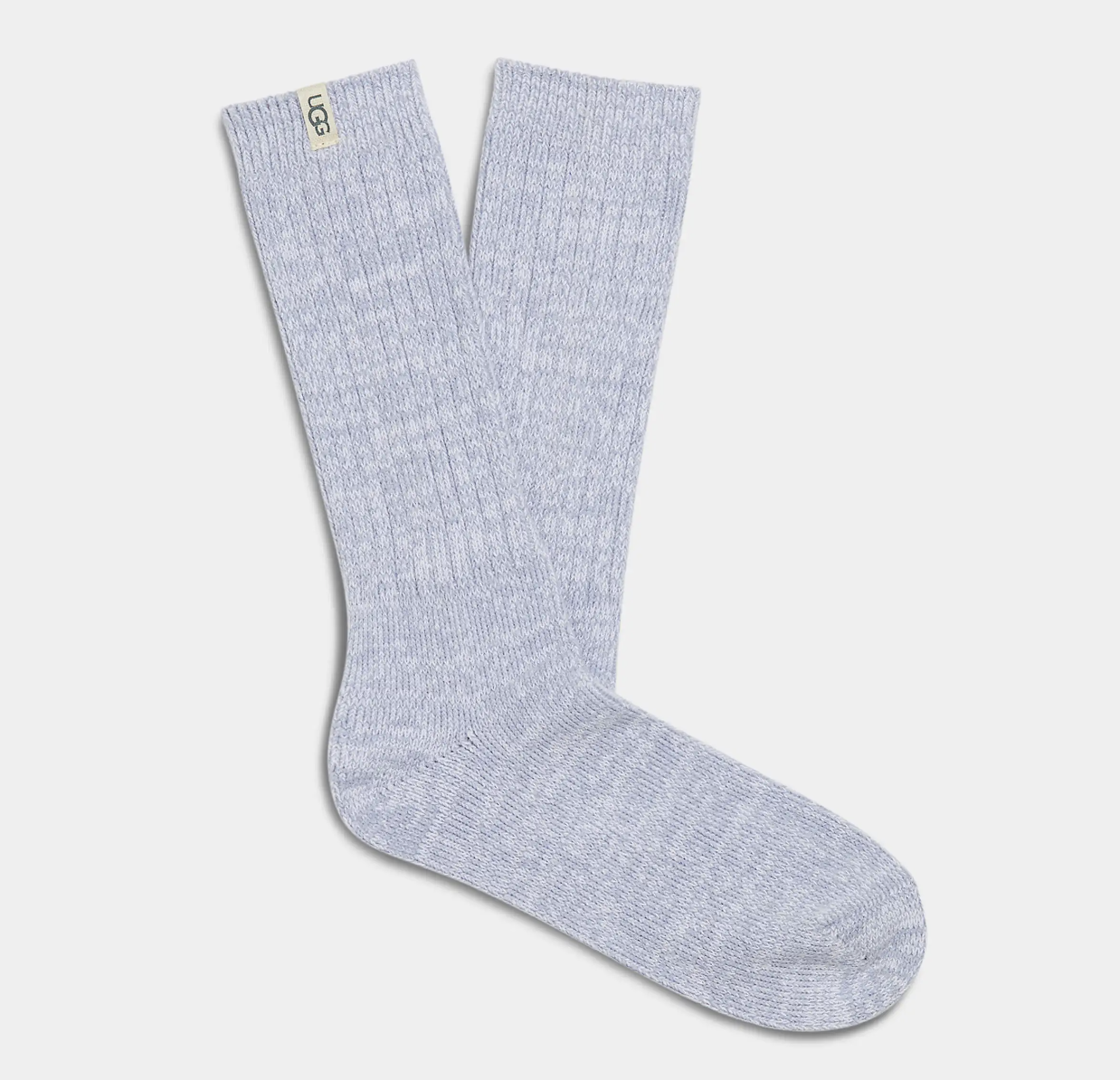UGG Rib Knit Slouchy Crew Sock WIld Indigo