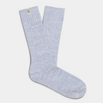 UGG Rib Knit Slouchy Crew Sock WIld Indigo