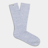 UGG Rib Knit Slouchy Crew Sock WIld Indigo