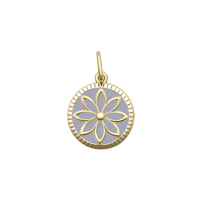Lola Daisy All Gold Small Lavender