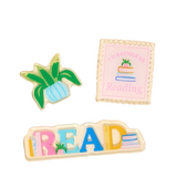 Darling Effect Book-themed magnets  on a white background. Available at Be Charmed