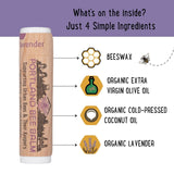 Portland Bee Balm Lavender Lip Balm