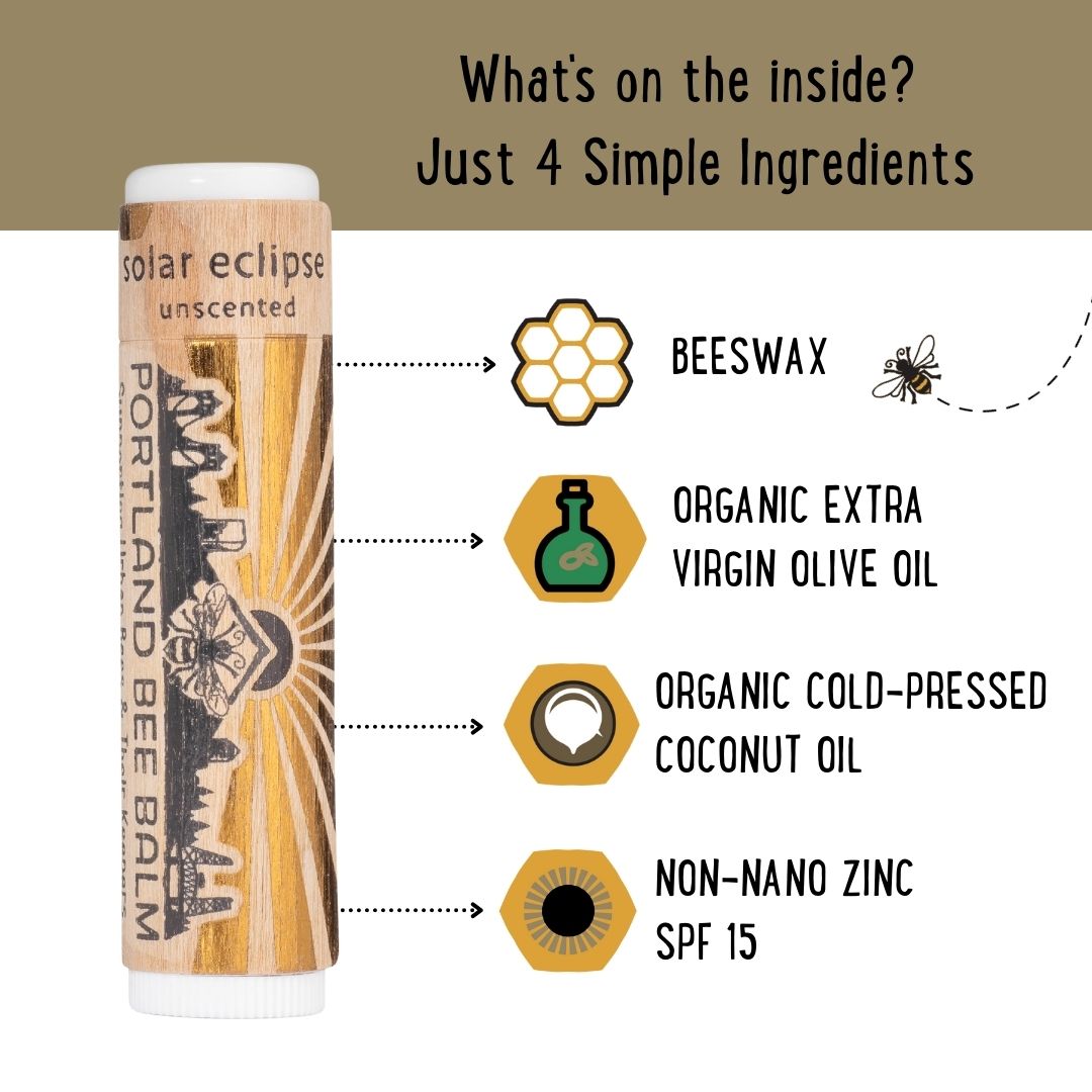 Portland Bee Balm Solar Eclips  Lip Balm