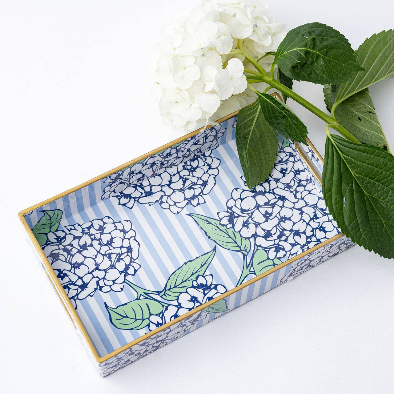 8 Oak Lane Hydrangea Vanity Tray