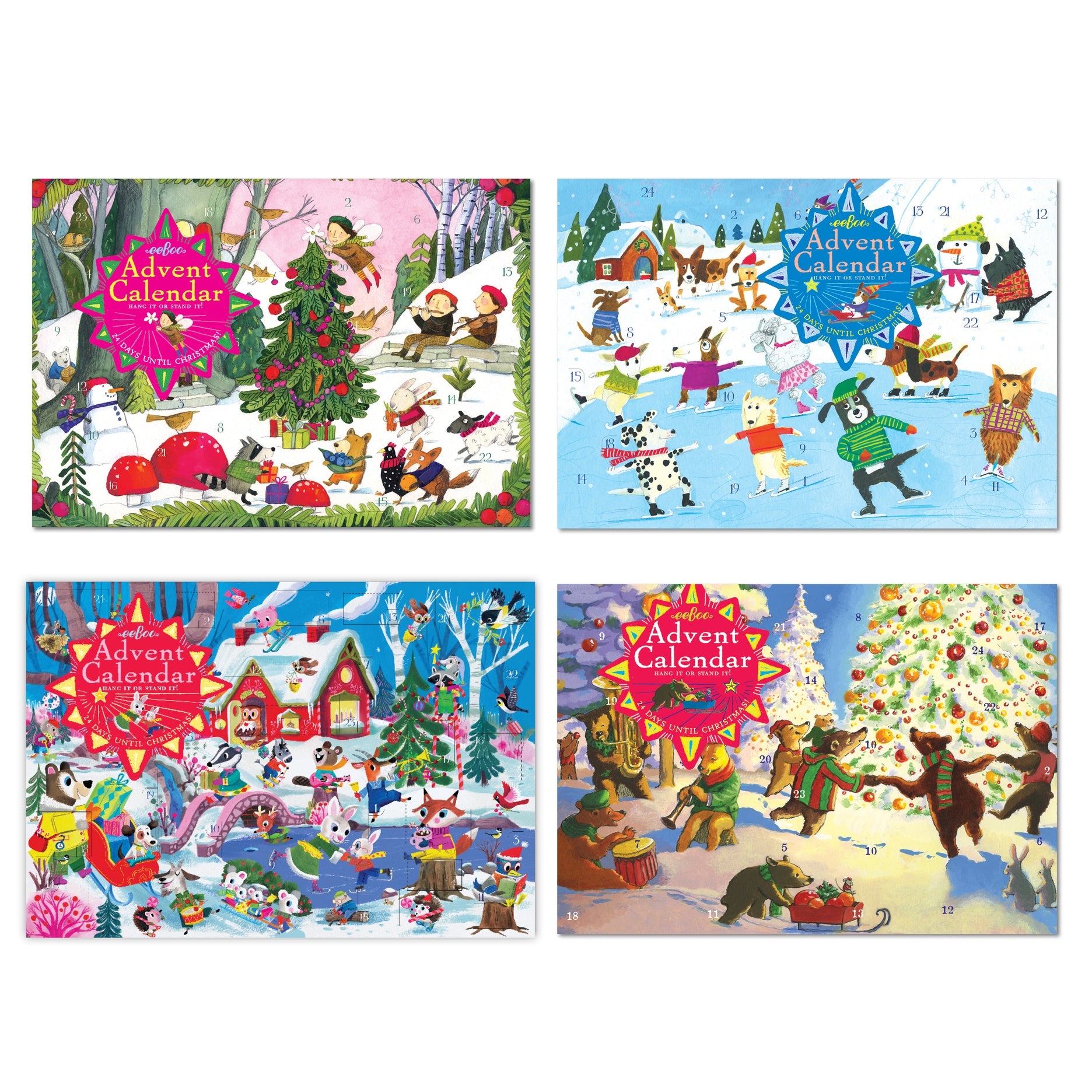 eeBoo Advent Calendar – creative, eco-friendly, and educational holiday countdown for kids. Available at Be Charmed.