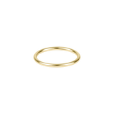 Gold ring on a white background. Available at Be Charmed