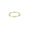 Gold ring on a white background. Available at Be Charmed