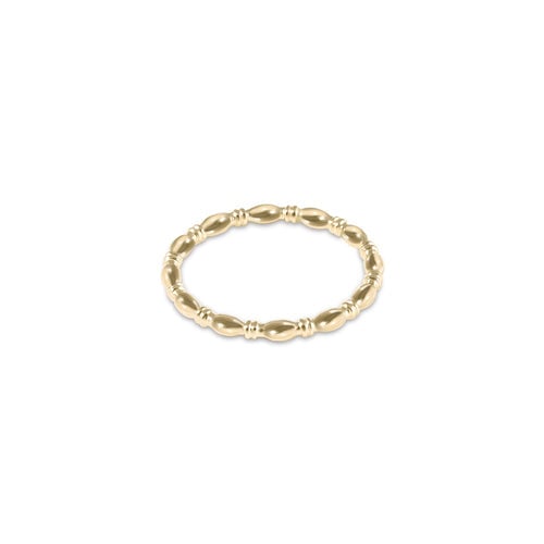 enewton Harmony Gold Ring crafted in 14k gold-filled material. Sleek and minimalist, perfect for stacking or solo wear. Available at Be Charmed.