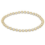 enewton Hope Grateful Bracelet in Blue Ice – gold-filled 2mm bead bracelet with icy blue gemstones. Available at Be Charmed.