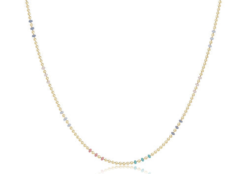 Enewton 15" Hope Joy Choker in Hot Mess – 14kt gold-filled beads. Worry-free wear. Available at Be Charmed Gifts.