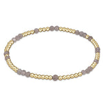 enewton Hope Unwritten Labradorite Gemstone Bracelet with iridescent labradorite stones and 14k gold-filled beads. Stretch fit, elegant, available at Be Charmed.
