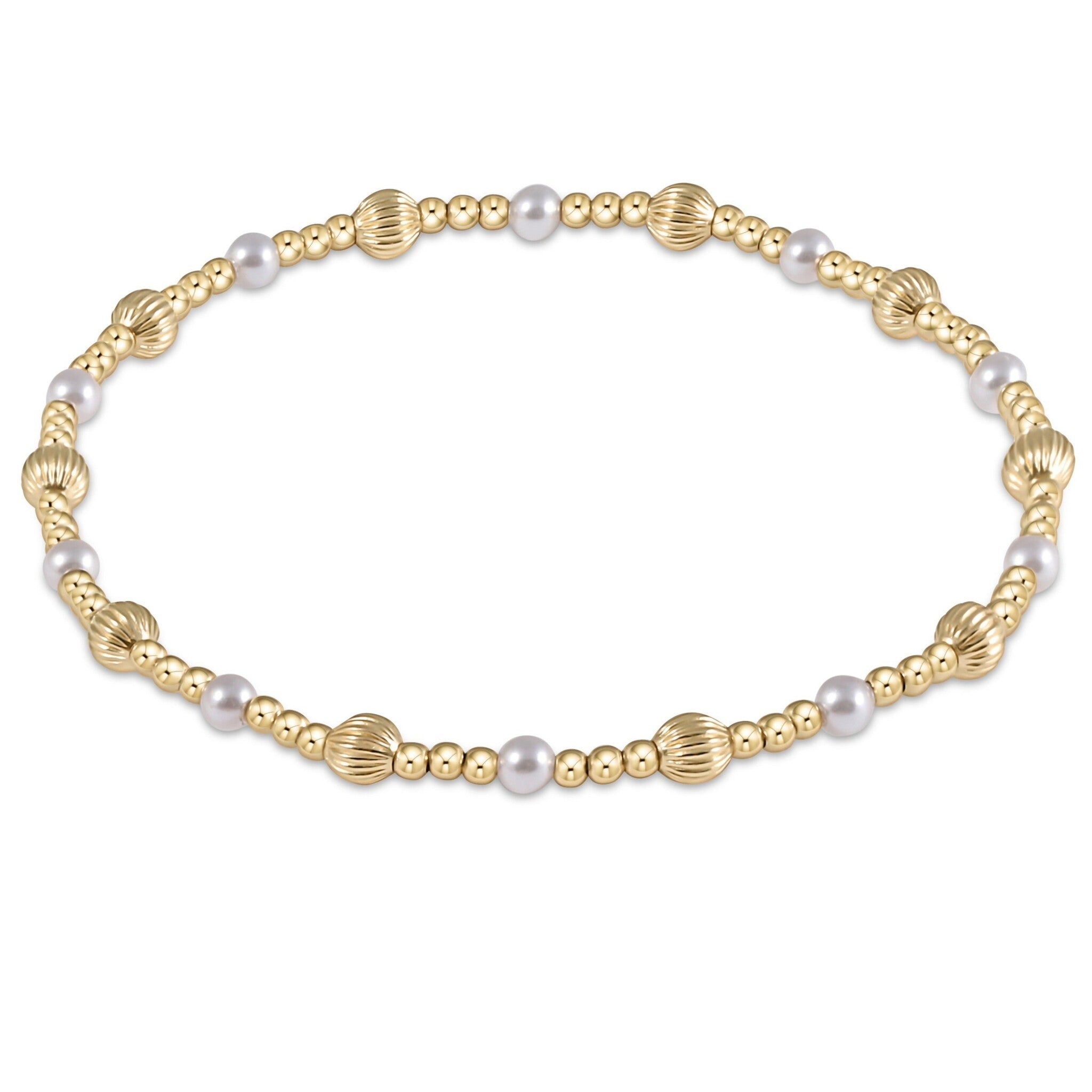 enewton Pearl Hope Unwritten 3mm Bead Bracelet, available at Be Charmed