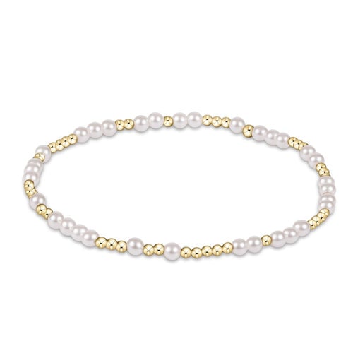 enewton Pearl Hope Unwritten 3mm Bead Bracelet, available at Be Charmed