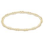 enewton 3mm Together Gold Bracelet featuring 14kt gold-filled beads in a mixed-size pattern, available at Be Charmed