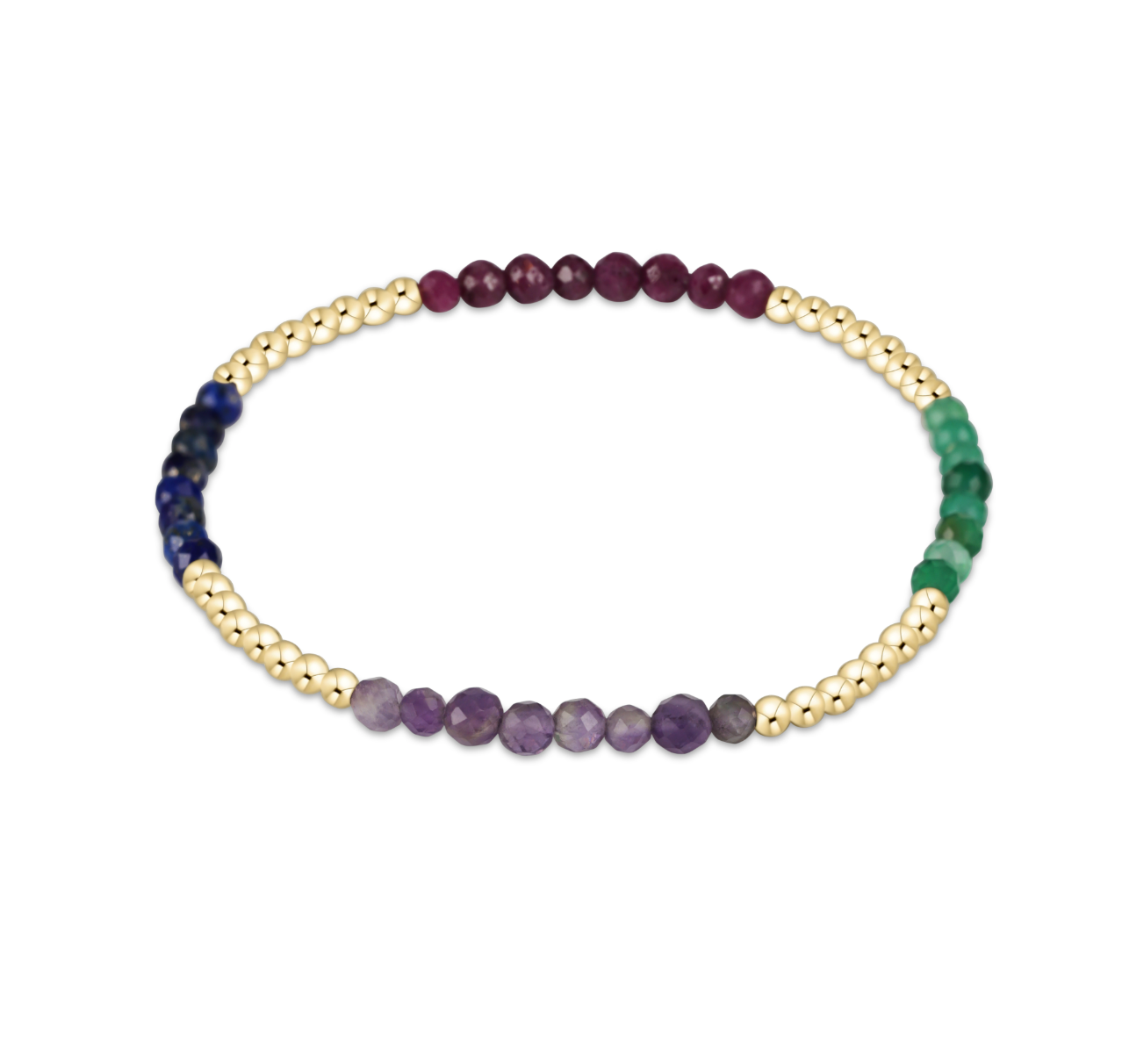 enewton Blissful Pattern 2.5mm Bead Bracelet in Hot Mess FW25—trendy stacking bracelet. Available at Be Charmed