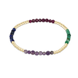 enewton Blissful Pattern 2.5mm Bead Bracelet in Hot Mess FW25—trendy stacking bracelet. Available at Be Charmed