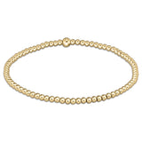 enewton 2.5 mm Classic Gold Bracelet available at Be Charmed