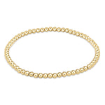 enewton 3 mm Classic Gold extends Bracelet available at Be Charmed