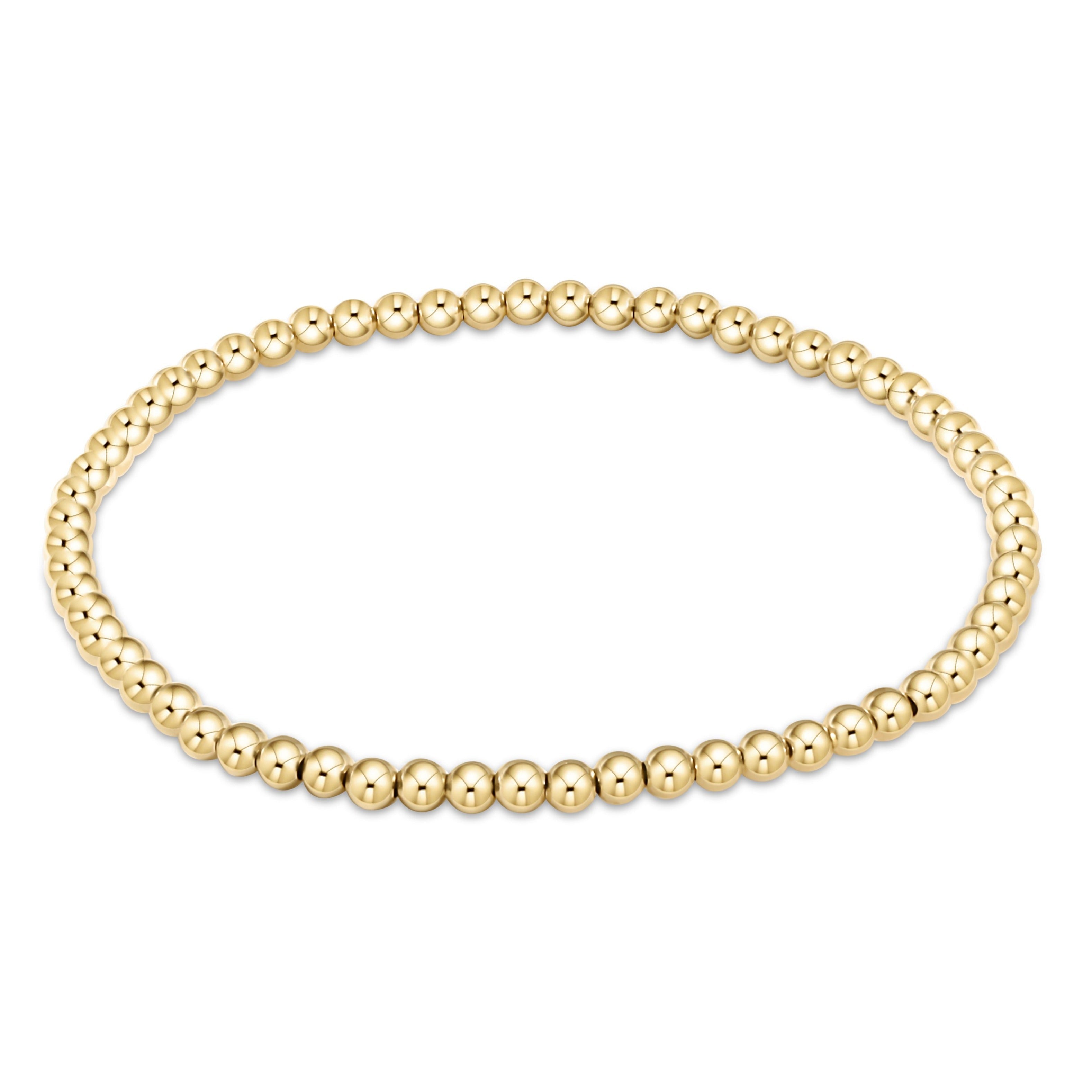 enewton 3 mm Classic Gold extends Bracelet available at Be Charmed