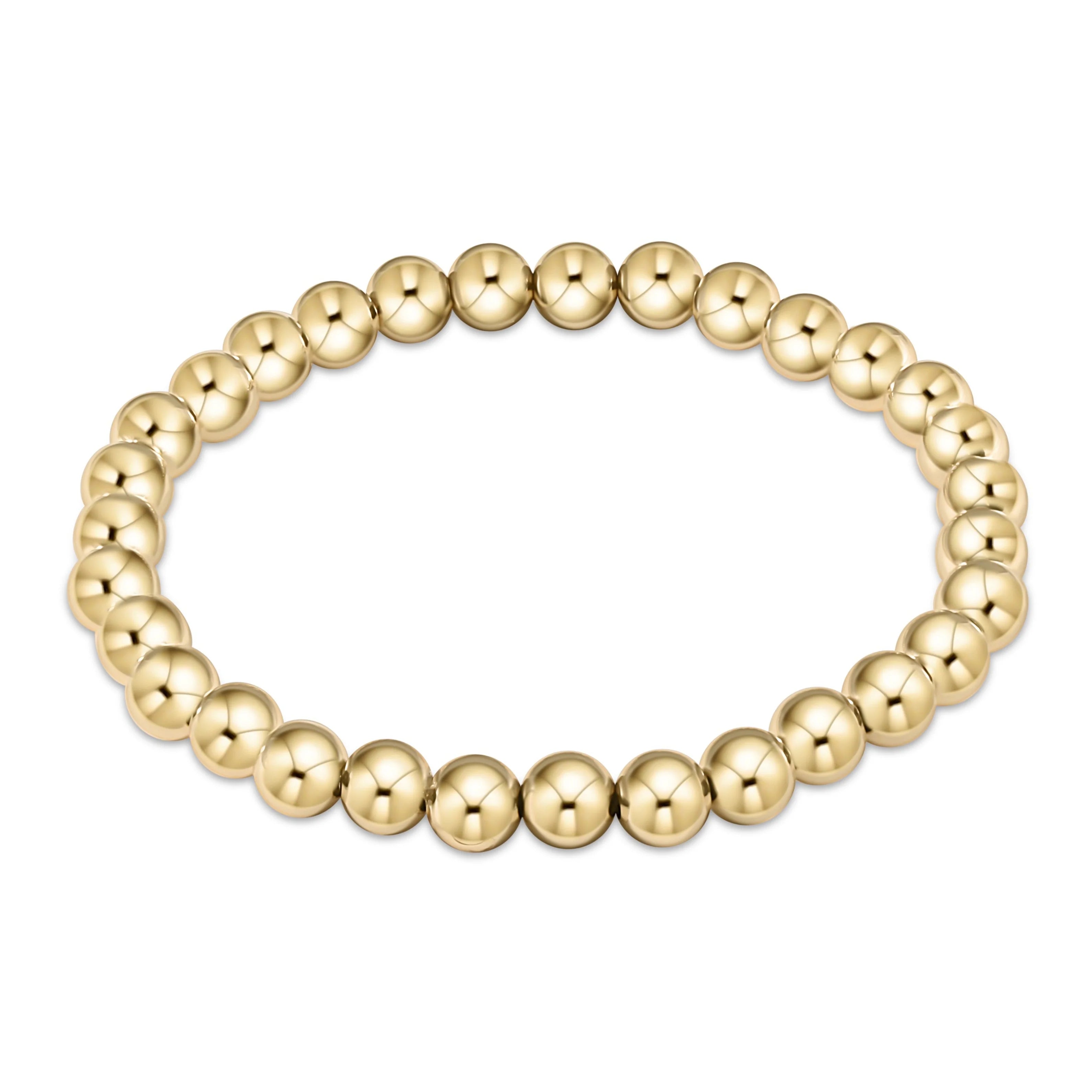 enewton 6 mm Classic Gold Bracelet available at Be Charmed
