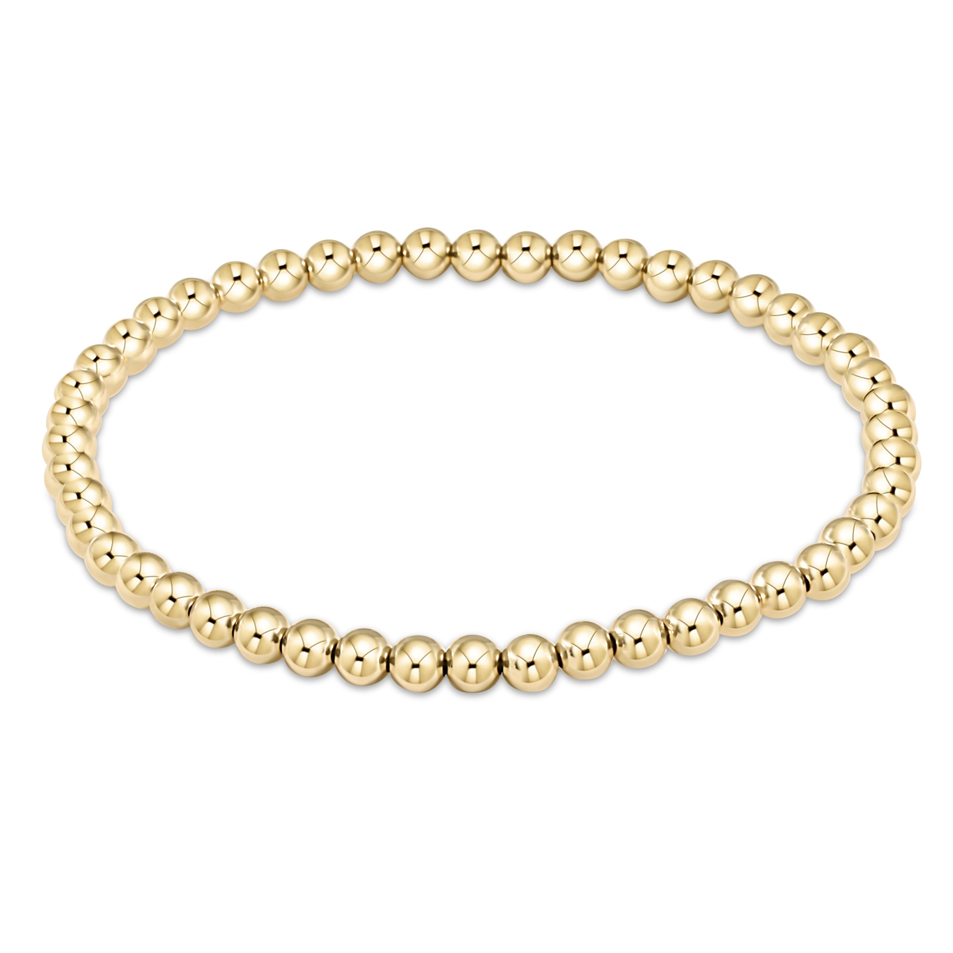 enewton 4 mm Classic Gold extends Bracelet available at Be Charmed