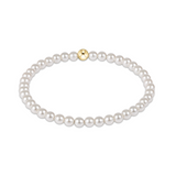 enewton Classic Pearl 4mm Bead Bracelet – freshwater pearl bracelet with 4mm beads, timeless and elegant. Available at Be Charmed.