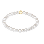 enewton Classic Pearl 5mm Bead Bracelet – freshwater pearl bracelet with 5mm beads, elegant and timeless. Available at Be Charmed.