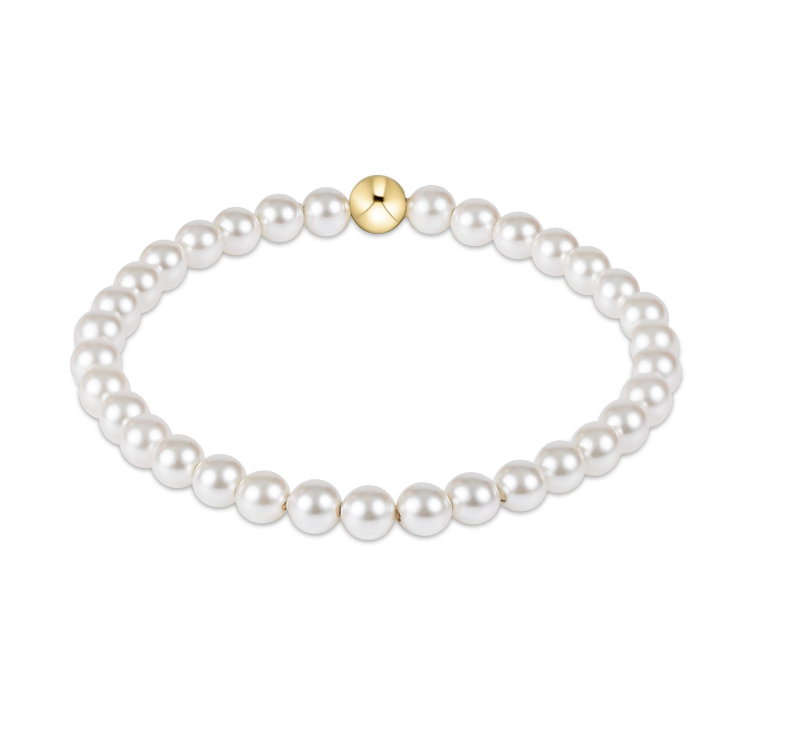 enewton Classic Pearl 5mm Bead Bracelet – freshwater pearl bracelet with 5mm beads, elegant and timeless. Available at Be Charmed.